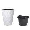 Kvetináč Little Matuba s vložkou biely 30 cm Náhľad obrázku produktu 3