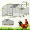 Kurnik Izrielar 3x4x2 m z dachem kopułowym, ocynkowana Podgląd zdjęcia produktu 2