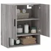 vidaXL Nástěnná skříňka Grey Sonoma 60x31x70 cm Dřevěný Náhled obrázku produktu 4
