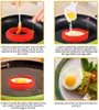 Spiegeleiform für Bratpfanne Ei Ringe Silikon Produktbild-Vorschau 5