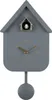 Karlsson - Wanduhr Solo Color Cuckoo - Grau - 6x21,5x41cm Produktbild-Vorschau 3