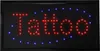 Insegna luminosa pubblicitaria a LED, 48 x 25 cm, tatuaggio Anteprima dell’immagine prodotto 1