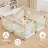 Baby Laufgitter,  Laufstall mit Matte, 120 x 120 cm, Produktbild-Vorschau 6