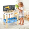 GOPLUS Werkzeugbank Kinder, Spielwerkbank mit Werkzeugregal Produktbild-Vorschau 6
