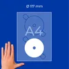 AVERY Etichette CD Zweckform SuperSize, bianche, opache Anteprima dell’immagine prodotto 13