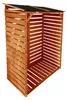 Lendo Online Abri à Bûches Extérieur 118×59×158 Bois Marron Voir les images du produit 3