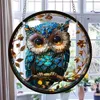 GKA Sonnenfänger Eule blau 15 cm Lichtfänger Fensterbild Produktbild-Vorschau 5