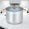 KLAUSBERG Kochtopf 22cm 7L Edelstahl Roségold Produktbild-Vorschau 12