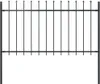 vidaXL Gartenzaun Woerden mit Speerspitze Stahl 181 x 100 Produktbild-Vorschau 5