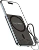 XLayer MagFix Pro 5000 mAh Kabelloses Aufladen Schwarz Produktbild-Vorschau 5