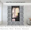 TolleTour Kleiderschrank DIY Regalsystem 20 Boxen Mit Tür&2 Produktbild-Vorschau 4