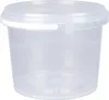 Kunststoffeimer mit Deckel 1,5L | PP | rund | Transparent Produktbild-Vorschau 5