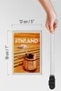 Holzschild Reise 12x18 cm Finnland Sauna Erholung Produktbild-Vorschau 6