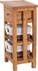 TELEFONTISCH "RATTAN 70" | 70x38x28cm (HxBxT), Mahagoni | Produktbild-Vorschau 2