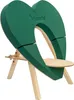 Nass Steckschaum Herz 45cm mit Eco Urnen Podest & Ständer Produktbild-Vorschau 1