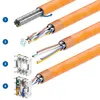 deleyCON Modulo keystone CAT 6a, connettore STP RJ45, 500 Anteprima dell’immagine prodotto 5