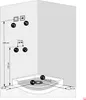 Dusche Duschkabine D26-TH-EC-EA Duschtempel Sauna 130x130 Produktbild-Vorschau 5