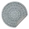SONGMICS HOME Teppich rund, 160 cm d, Wohnzimmerteppich, Produktbild-Vorschau 7