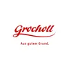 The image displays the brand name 'Grocholl' in red cursive font, with a tagline 'Aus gutem Grund.' below it. Produktbild-Vorschau