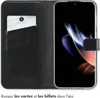 Selencia Bibliothèque en cuir véritable pour le Samsung Voir les images du produit 3