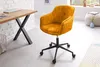 Bürostuhl EUPHORIA 47-56cm Samt senfgelb Produktbild-Vorschau 13