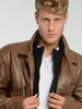 JCC Lederjacke 3102236 Herren dark brown 54 Produktbild-Vorschau 5