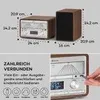 Auna DAB Radio CD-Player für Zuhause, FM/DAB/DAB+ Radio mit Produktbild-Vorschau 6