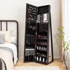COSTWAY Armoire à bijoux, armoire à glace avec miroir Voir les images du produit 8