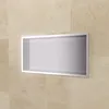 Wandnische Dusche PACIFIC gebürstetes chrom Produktbild-Vorschau 1