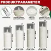 FIVMEN 5er Set Flammenlose LED Kerzen mit Fernbedienung und Produktbild-Vorschau 2