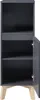 Badezimmerschrank 'Overath' Midischrank 86x30x30cm Grau Produktbild-Vorschau 5