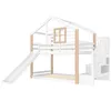 Letto a castello Merax 90x200cm, con scivolo e scaletta di Anteprima dell’immagine prodotto 12