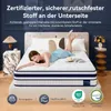 Matratze 180x200 30cm Integrierter Topper Matratze 7 zonen Produktbild-Vorschau 3