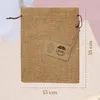 Látkový sáček 12x 18x13cm jutový sáček se stahovací šňůrkou Náhled obrázku produktu 7