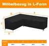 Gartenmöbel Schutzhülle L Form Sofa Abdeckung Abdeckplane Produktbild-Vorschau 2