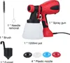 600W 1200ml Akku Farbsprühsystem, Elektro Farbsprühgerät Produktbild-Vorschau 9