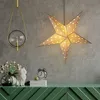 Stella di Natale bianca con 10 luci LED - Decorazione Anteprima dell’immagine prodotto 13