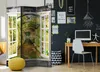 3-teiliger Einseitiger Vlies Paravent - Secret Garden Produktbild-Vorschau 5