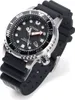 A close-up studio shot of a Citizen Eco-Drive Promaster Sea dive watch with a black dial and rubber strap. Anteprima dell’immagine prodotto
