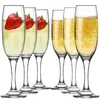LAV Empire Champagnerflöten – 220 ml (7 1/2 oz), 6er Set Produktbild-Vorschau 4