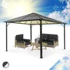 Blumfeldt Pergola Aluminium Polycarbonate 3x4m, Pergola Voir les images du produit 1