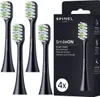 Spinel Care SmileON Zahnbürstenaufsätze Schwarz 4 Stück Produktbild-Vorschau 2