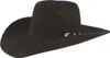 Bailey zeitloser fester Westernhut "Luzerne" aus 100% Wolle in schwarz Produktbild-Vorschau