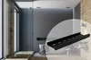 Półka łazienkowa prysznicowa SF03 45cm czarny mat Podgląd zdjęcia produktu 7