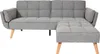 Schlafsofa HWC-K18 mit Ottomane, Couch Sofa Gästebett, Produktbild-Vorschau 3