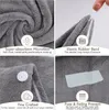 3 Stück Mikrofaser Handtuch Haare Haarturban mit Knop Produktbild-Vorschau 2