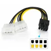 R38 PCIe Stromadapter Kabel – 8-Pin PCIe auf 2× 4-Pin Molex Produktbild-Vorschau 3
