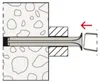 Manicotti per chiodi Fischer FNH 100 pz. 6 x 50 mm Anteprima dell’immagine prodotto 5