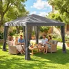 Outsunny Faltpavillon Pavillon Faltzelt Garten mit Produktbild-Vorschau 2