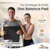 Balance Pad aus TPE-Schaum Schwarz 40x33x5 cm rutschfest Produktbild-Vorschau 8